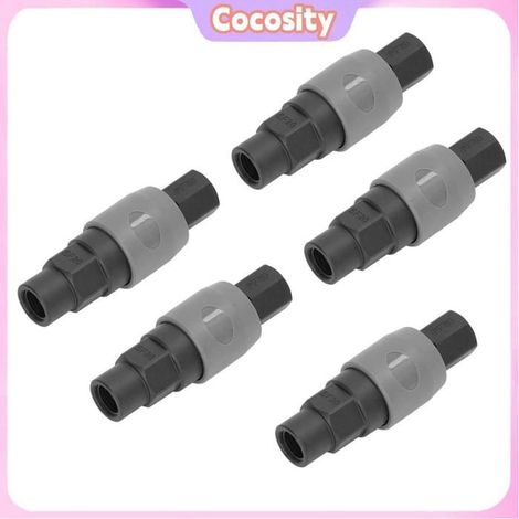 Cocosity Raccord pneumatique Lot De 5 Raccords Pneumatiques à Filetage Femelle Autobloquant De Type C (SF+PF2 outillage pneumatique (1/5)
