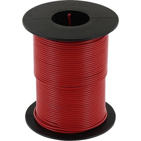 econ connect KL025RT50 Cavo per cablaggi 1 x 0.25 mm² Rosso 50 m