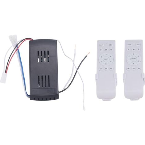 Kit de Télécommande de Ventilateur de Plafond 30W Fonction de Synchronisation 6 Vites (1/5)