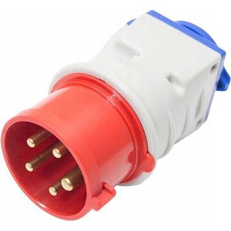 Adaptador reductor 16A 5P 400V - 230V (1/3)