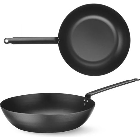 Wok universale in acciaio al carbonio, diametro 304 mm (1/5)