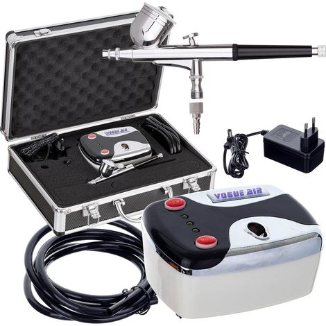 KIT DE MODELISMO DE COMPRESOR PARA AERÓGRAFO, MANGUERA DE 0,2 MM PARA AERÓGRAFO (1/5)