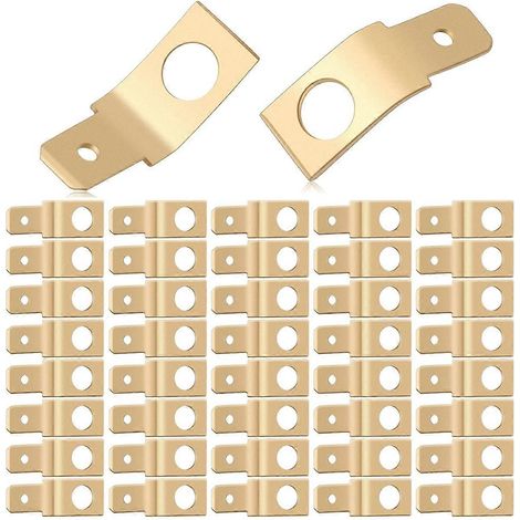 Adaptateur de déconnexion sans soudure non isolé, cosse mâle 1/4 pouce, lot de 50 (1/5)