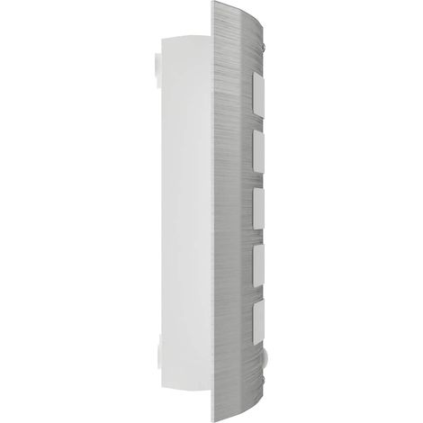 Maison Exclusive - Lampe murale avec capteur de mouvement Acier inoxydable (1/3)