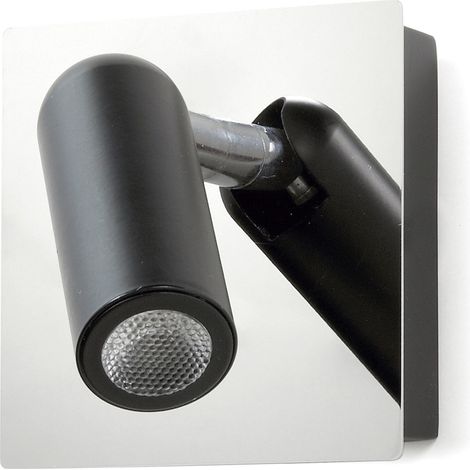 Applique lecteur DORÉS LED SMD 2x3W CRI80 Chromé (1/3)