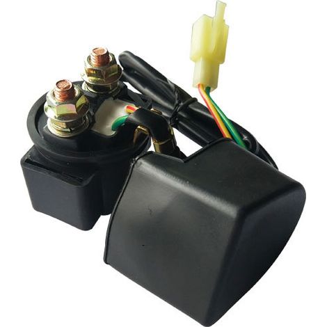 Starter relay for CG-125 motorcycle, Haomai GY6-125 relay, 150cc relay (1/4)