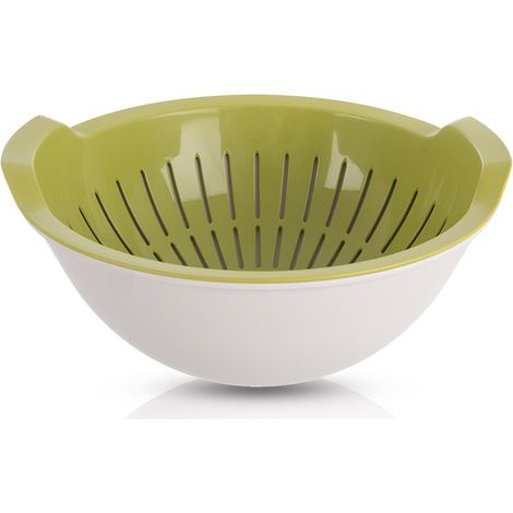 Colino da cucina in plastica, scolapasta per scolare frutta e verdura. (1/4)