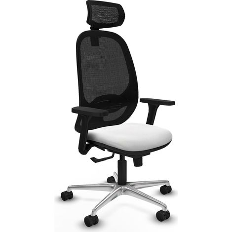Silla ergonómica piqueras y crespo Cilanco negro espuma alta densidad (1/2)