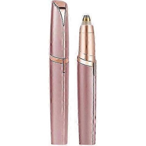 Tondeuse à sourcils rechargeable avec lame en acier inoxydable 0,1 mm et grille de sécurité, idéale pour les débutants. (1/5)
