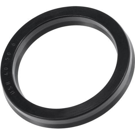 Radial Shaft Seal 40mm ID x 50mm OD x 6mm Width Nitrile Rubber Oil Seal Black (1/5)