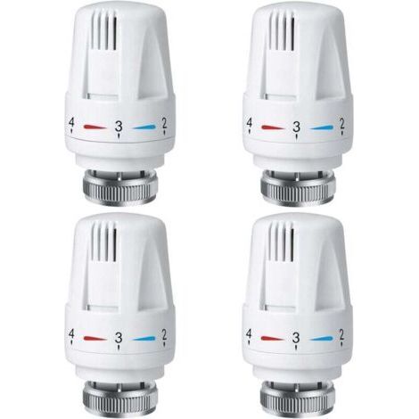 YMYNY PCS Radiator Thermostatic Head, TRV M30 x 1.5 Radiator Thermostatic Head, Radiator Thermostatic Valve, Radiator Radiator Valves for Heating System for Home (1/5)