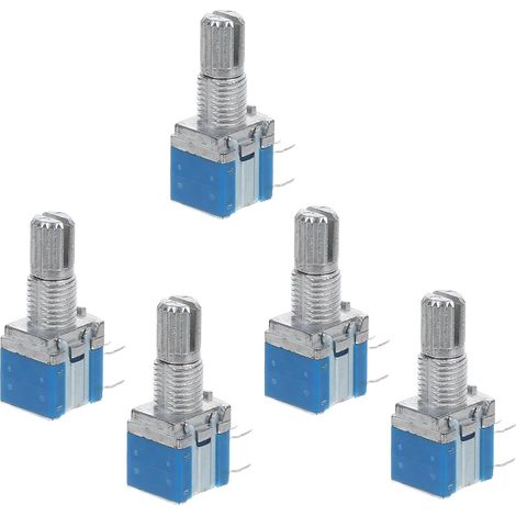 Interrupteur Rotatif Multi-positions Rs1010 Alliage de Zinc et Cuivre 5 Pièces Commutateur de Bande à 2 Niveaux et 3 Vitesses pour Commandes Industrielles et Appareils (1/5)