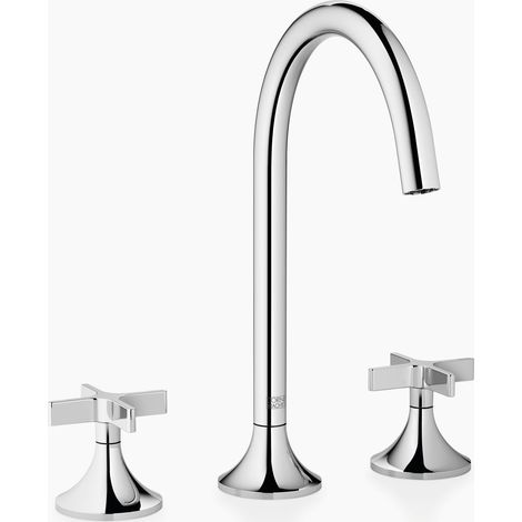 Dornbracht VAIA Mélangeur de lavabo à trois trous avec vidage,