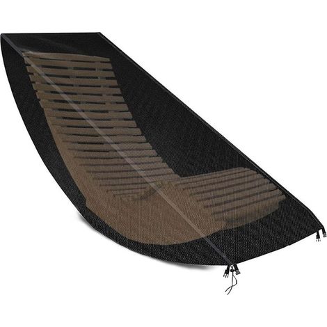 Housses de Transats d'Extérieur - Protection pour Chaise Longue de Plage,Revêtement Argenté 420D Imperméable Anti-UV pour Banc de Jardin Terrasse Plage (1/5)