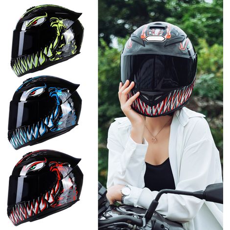 Casque de moto intégral Rapid Street unisexe pour adulte, équipement de cavalier Cool, quatre saisons, nouveau Touring (1/5)