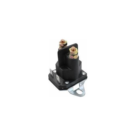 Relé solenoide de arranque de 12 V y 4 pines – Contactor de 12 voltios para cortacésped, moto de nieve, vehículo comercial – Material metálico