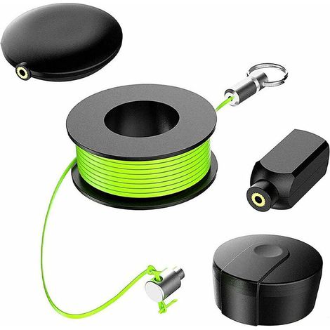 Tire-fil magnétique, tire-fil magnétique, enfile-aiguille magnétique, tire-câble magnétique, kit d'enfilage pour électricien (1 jeu) (1/5)