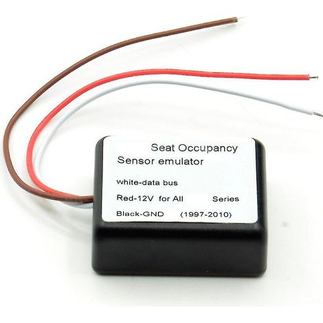 Outil de diagnostic et d'émulation de capteur d'occupation de siège pour BMW séries E31, E46, E60, E65, E70, E87 et E90 : simulateur d'airbags automobiles. (1/3)