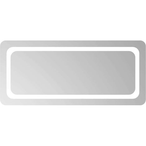 Maison Exclusive - LED-Badspiegel 90x40 cm