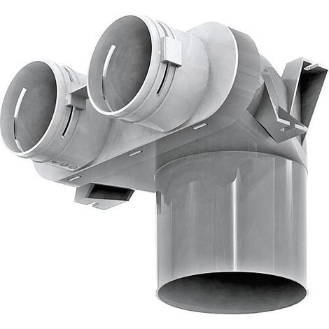 Adaptateur de vanne BlauFast RPZ 125/75x2 01, Ø75mm, 2 fois