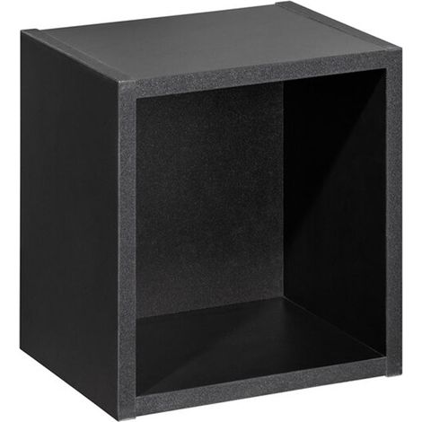 Hornacina de pared Riva Negro (1/4)