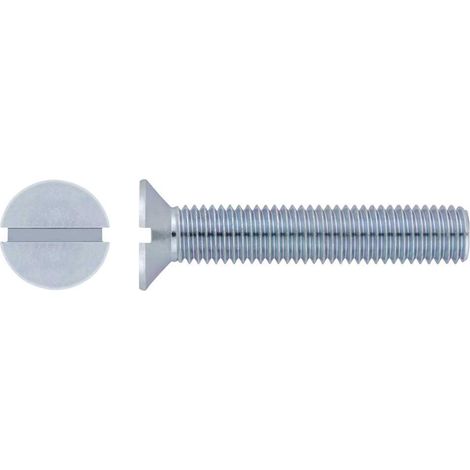 Tornillos chavesbao vmff0804502b rosca completa cabeza plana zincado