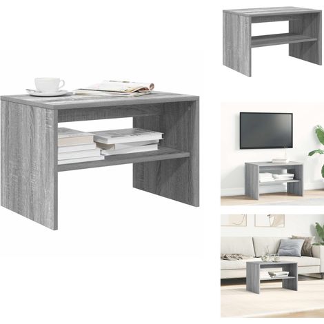 Meuble TV sonoma gris 60x40x40 cm bois d'ingénierie - Meuble TV - Meubles TV - Unité TV - Meuble De Télévision (1/5)