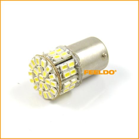 Feu stop LED 12V BA15S 1156 1206-50 pour voiture, clignotant LED haute luminosité pour voiture, feu de recul (1/4)