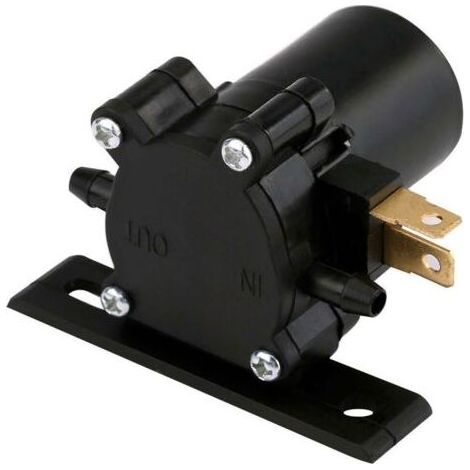 Pompe lave glace, Moteur de pompe de lave-glace d\'essuie glace de pare brise Universal Pump-12V for camion de voiture et d\'autobus (1/5)