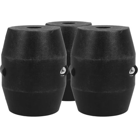 3 Pièces Boule de Gravité du Robinet Noir en Plastique (1/5)