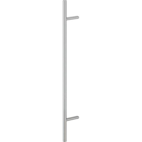 HOPPE HT-Stoßgriff E5012,gerade L1200, Durchmesser 30 Edelstahl matt (1/3)