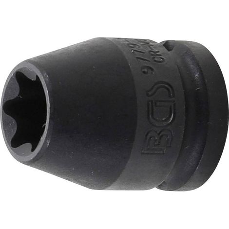 Douille à Choc Profil E 12,5 mm (1/2) E18 - Acier Résistant - Usage Professionnel et Précis - D-Work