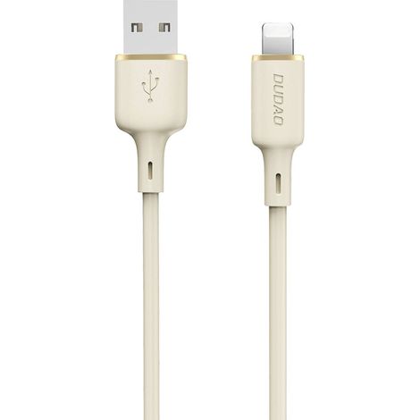 Cavo per iPhone rinforzato SR USB-A - Lightning 5A 1m beige (1/4)