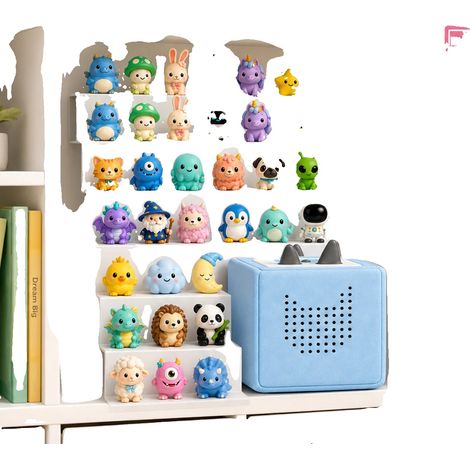 Étagère Tonie, Convient pour Plus de 50 Figurines, Design Imperméable, Construction en Plastique, Aucune Assemblage Nécessaire, Amie des Enfants (1/5)