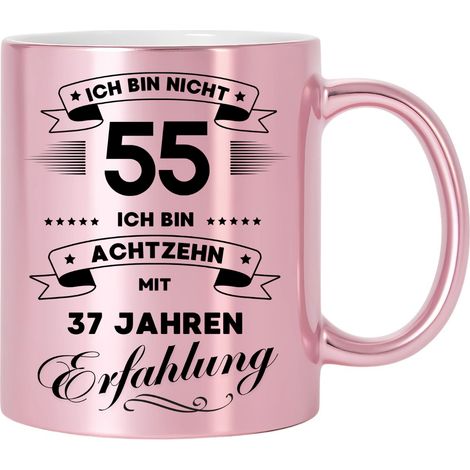 Tazza divertente, regalo per il 55° compleanno (1/2)