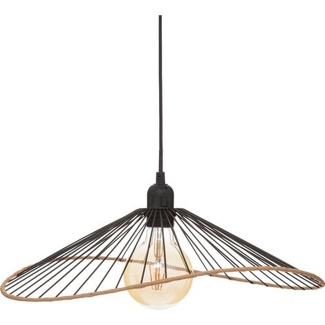 Lampada a sospensione in metallo nero alara d45cm - Atmosphera créateur d'intérieur (1/5)