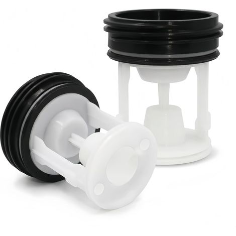 Lot de Bouchon Vidange avec Joint Vidange pour Machine à Laver, Filtre Pompe de Vidange Universel et Bouchon Anti Odeur Machine à Laver, Kit Remplacement Joint de Bouchon de Vidange Étanchéité Optimal (1/5)