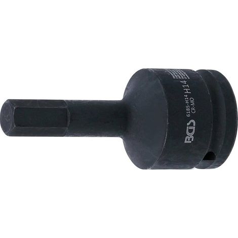 Douille à Embouts à Choc 100 mm - 20 mm (3/4), Six Pans Intérieurs 14 mm - Résistante et Précise - D-Work (1/5)