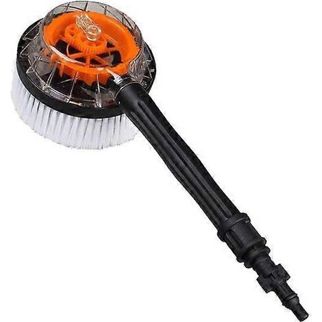 Brosse de lavage rotative, interchangeable, application : fenêtres, mobilier de jardin, véhicules (1/5)