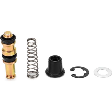ANGGREK Motorrad-Bremskolben-Reparatursatz, 14 mm 0,55 Zoll Hydraulik-Kupplungskolben-Ersatz für Roller und Dirtbikes mit hochwertiger Metall- und Gummikonstruktion.