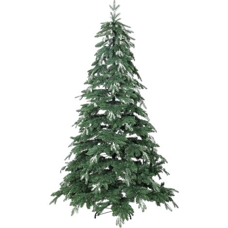 Sapin de Noël artificiel, pliable, en acier, 210 cm, pour maison et usage quotidien, décoration intérieure, ambiance fête mobile