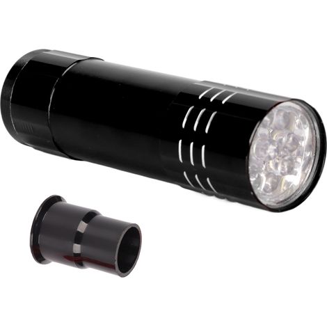 Testeur d'œufs LED à lumière froide, lampe mireuse pour œufs de canard, d'oie, de grue, de caille et d'oiseaux (noir) (1/5)