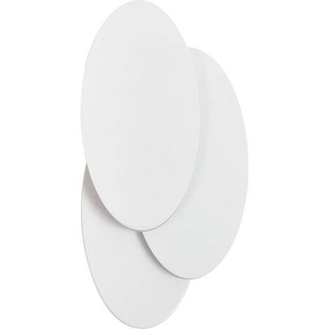LED-vägglampa, vägglampa inomhus "Kolme" aus syntetmaterial für vardagsrum / matsal von Lindby