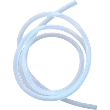 Tuyau en silicone alimentaire haute température 100 cm, diamètre intérieur 8 mm x diamètre extérieur 12 mm (1/4)