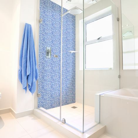 Sticker Mural Carrelage adhésif Cuisine Salle de Bain - 60 STICKERS CARRELAGES BOHÈME PETUNIA - 60stickers15x15cm (1/5)
