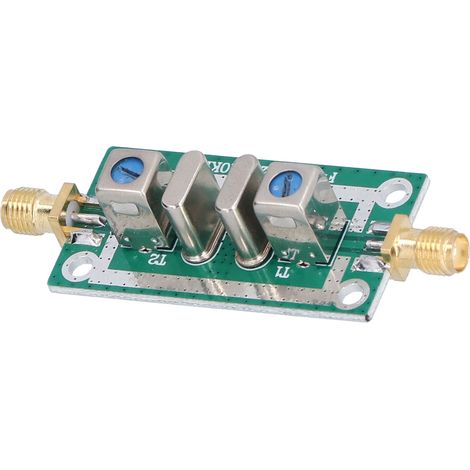 Filtre passe-bande RF à cristal 10,7 MHz ±7 kHz, filtre à bande étroite pour instruments spéciaux (1/5)