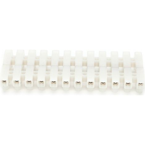Connecteurs mâles et femelles en nylon PA10 pour borniers BELEXS cosses de raccordement cuivre PA10-12P, jeu de 12 pièces. (1/5)