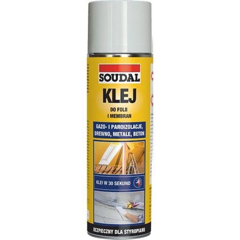 SPRAY ADESIVO A CONTATTO PER FOGLI E MEMBRANE 500ML - SOU 198302