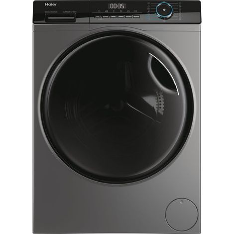Haier HWD80-B14939S8-S I-Pro Serie 3 Lavasciuga Libera Installazione 8-5 Kg 1400 rpm Classe A Vapore ABT (85x60x62 cm) colore Antracite