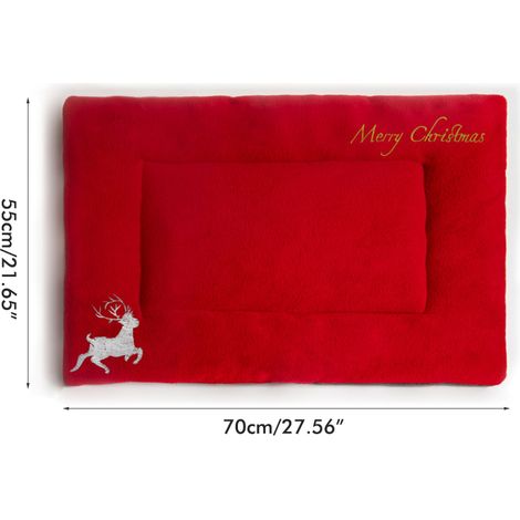 Tapis de couchage moelleux, chaud et épais pour chat ou chien, idéal pour les petites, moyennes et grandes races. Convient également pour la cage ou le couchage. (1/5)